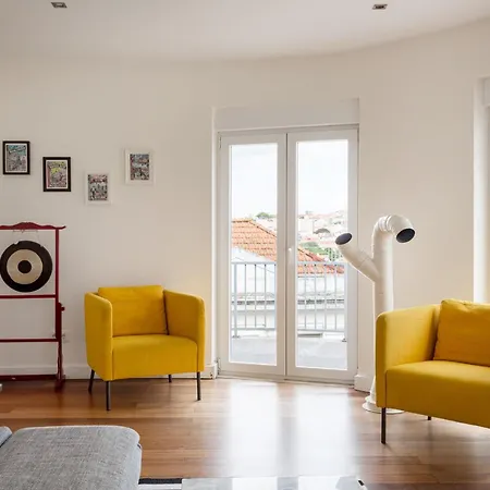 Estrela Skyline Retreat With Terrace Appartement Lissabon